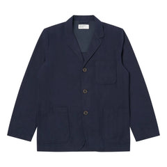 Universal Works - Chaqueta de Moleskin con Botones | Azul Marino