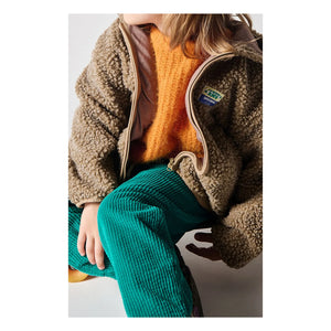 American Vintage - Chaqueta con capucha de sherpa Hoktown | Café
