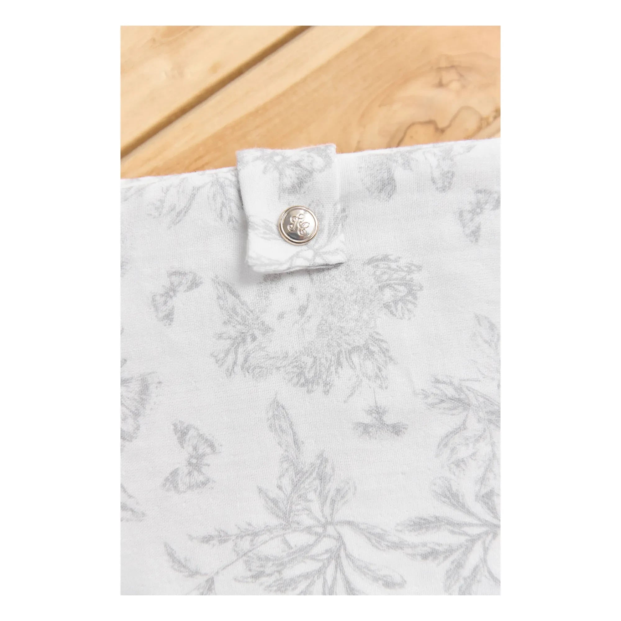 Tartine et Chocolat - Funda para cartilla de salud Toile de Jouy | Gris