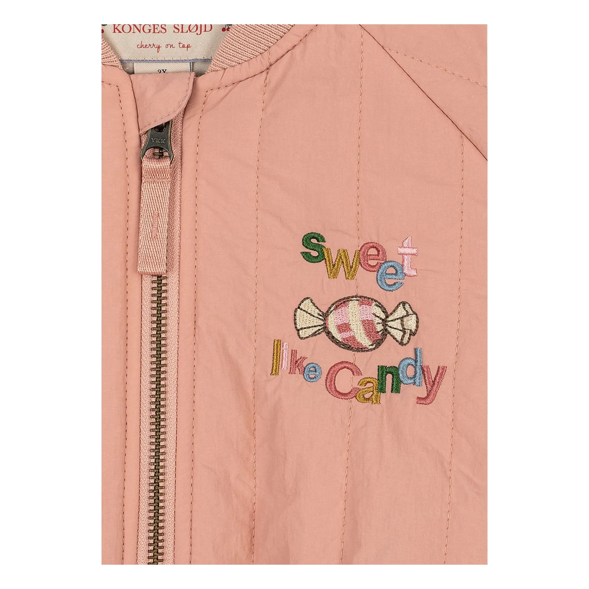 Konges Sløjd - Chaqueta Bomber Juno Sweet Candy | Rosa
