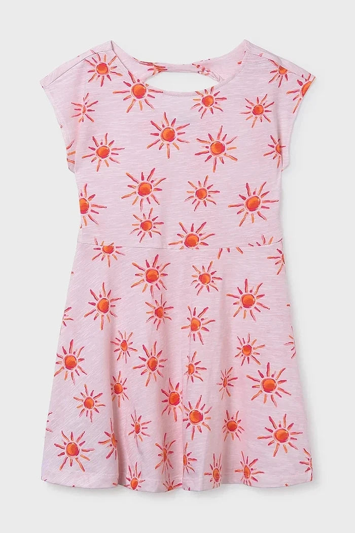 Vestido infantil de algodón Mayoral