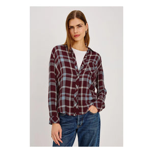 Rails - Hunter camisa a cuadros | Borgoña