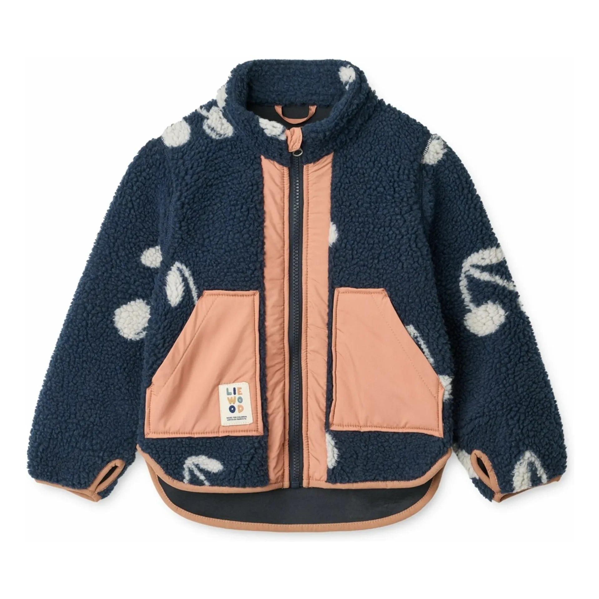 Liewood - Abrigo Noam Sherpa | Azul marino