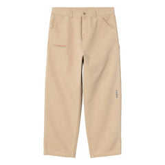 Carhartt WIP - Pantalones OG Single Knee Gráfico Dearborn de Algodón Orgánico | Beige