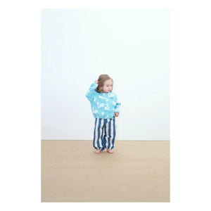 Tinycottons - Chaqueta cisne de algodón orgánico | Azul claro