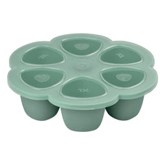 Béaba - Molde de silicona multisección - 6 x 150 ml | Salvia