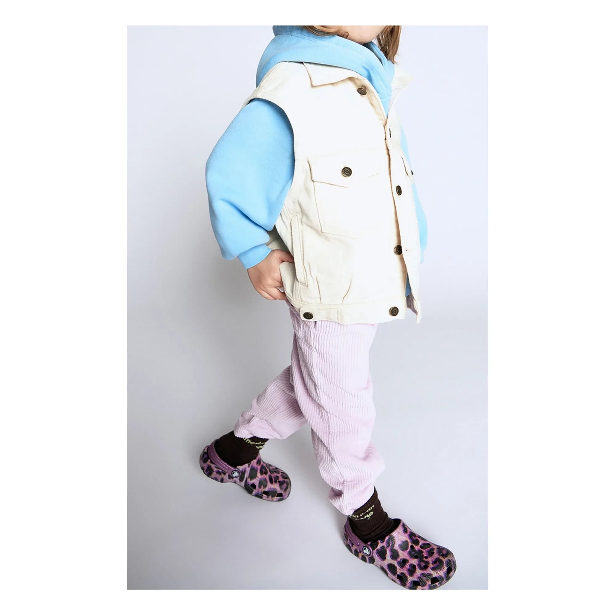 American Vintage - Chaleco vaquero sin mangas Snopdog | Crudo