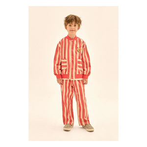 Jelly Mallow - Chaqueta Rayada Banana | Roja