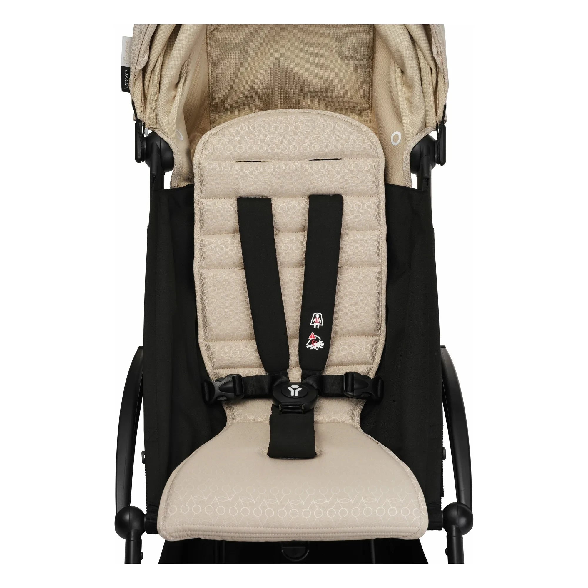 Stokke® - Cochecito YOYO³ Bonpoint 6+ Chasis negro | Beige