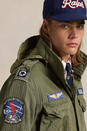Polo Ralph Lauren Chaqueta de Hombre de Algodón Icnc Fld Jkt Lined Field
