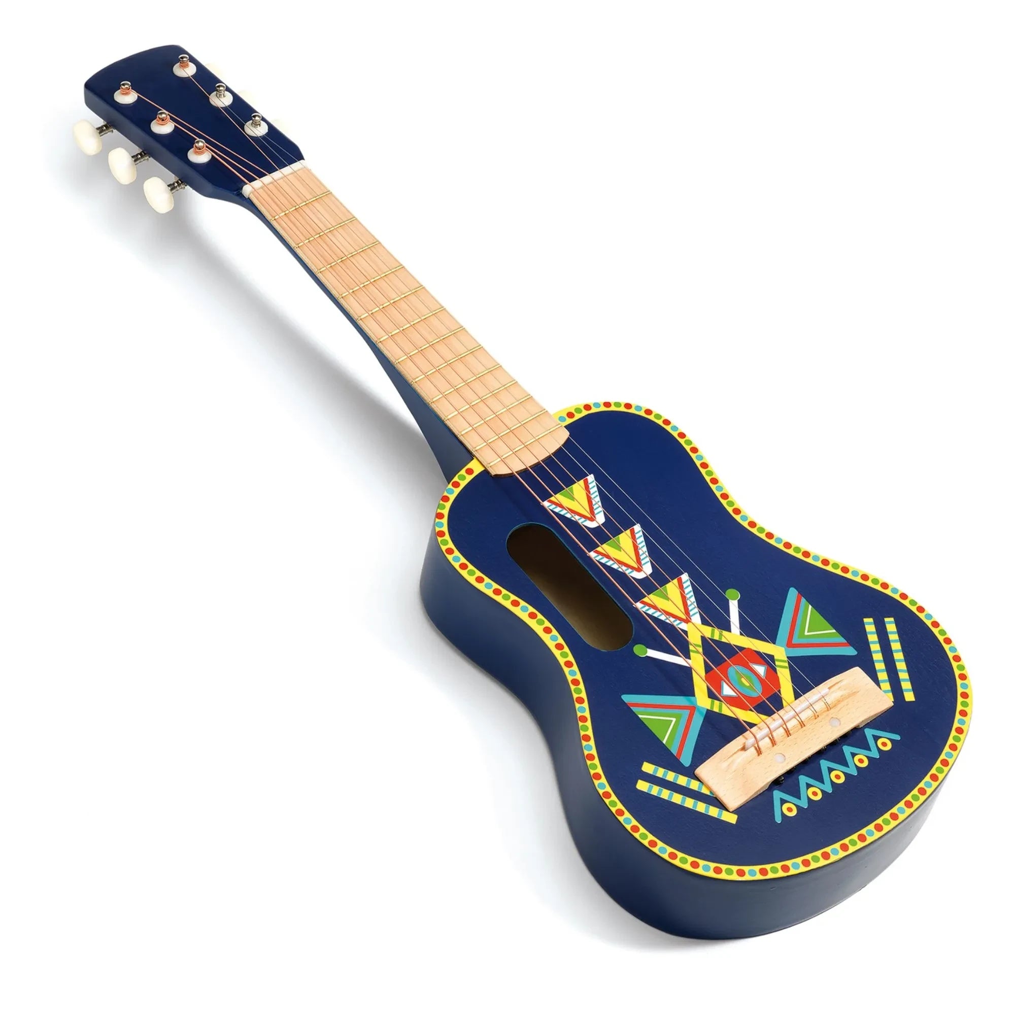 Djeco - Guitarra metálica de 6 cuerdas