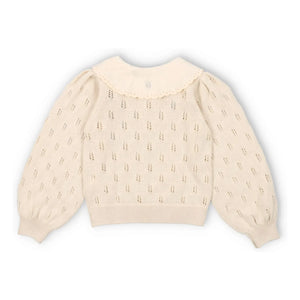 the new society - Marina Ajurlu Hırka Algodón Orgánico | Beige