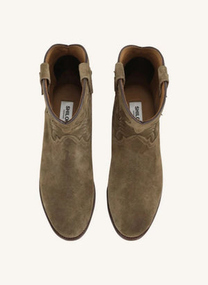 Shiloh Heritage - Botas de ante de media noche temprano | Hazel