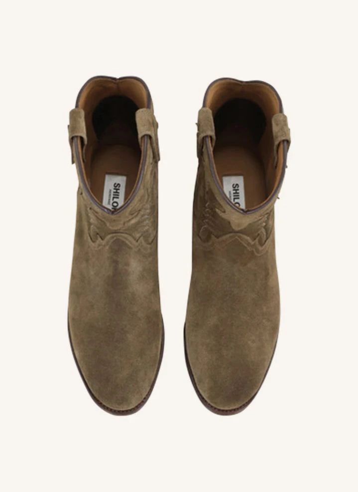Shiloh Heritage - Botas de ante de media noche temprano | Hazel