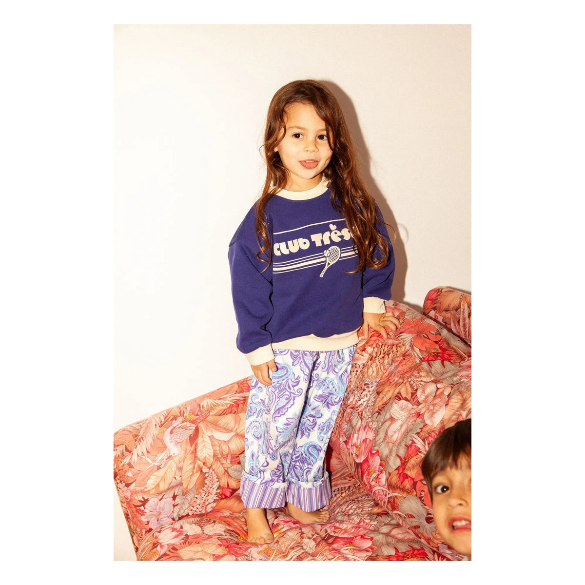 Club Trésor - Pantalón Estampado Morado | Morado