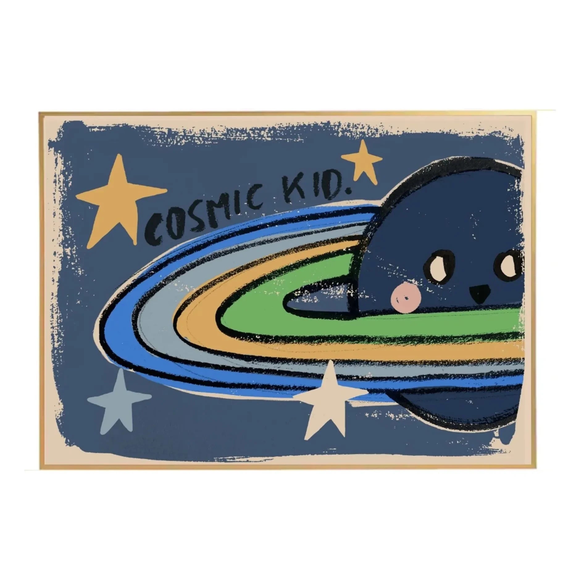 Studio Loco - Póster cósmico | Azul marino