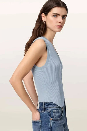 Top de viscosa AllSaints para mujer
