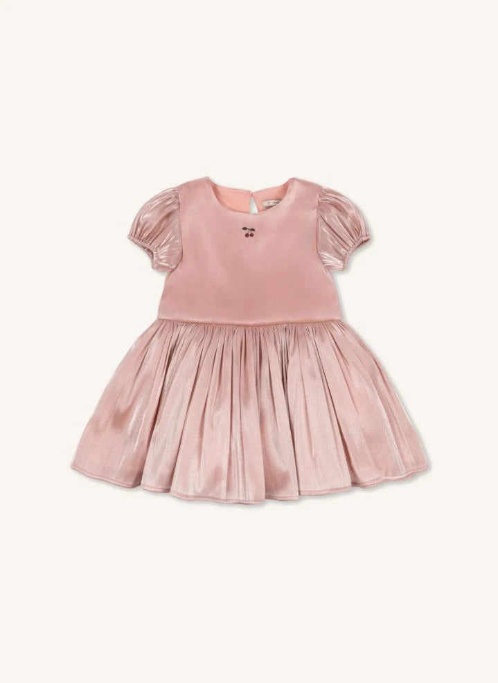 Konges Sløjd - Fia Saten Elbise | Pembe