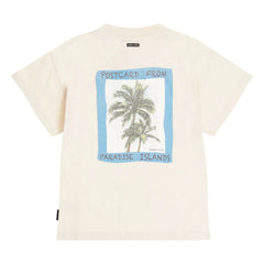 Tumble N'Dry - Camiseta Oversize Paradise Islands Algodón orgánico | Crudo