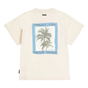 Tumble N'Dry - Camiseta Oversize Paradise Islands Algodón orgánico | Crudo