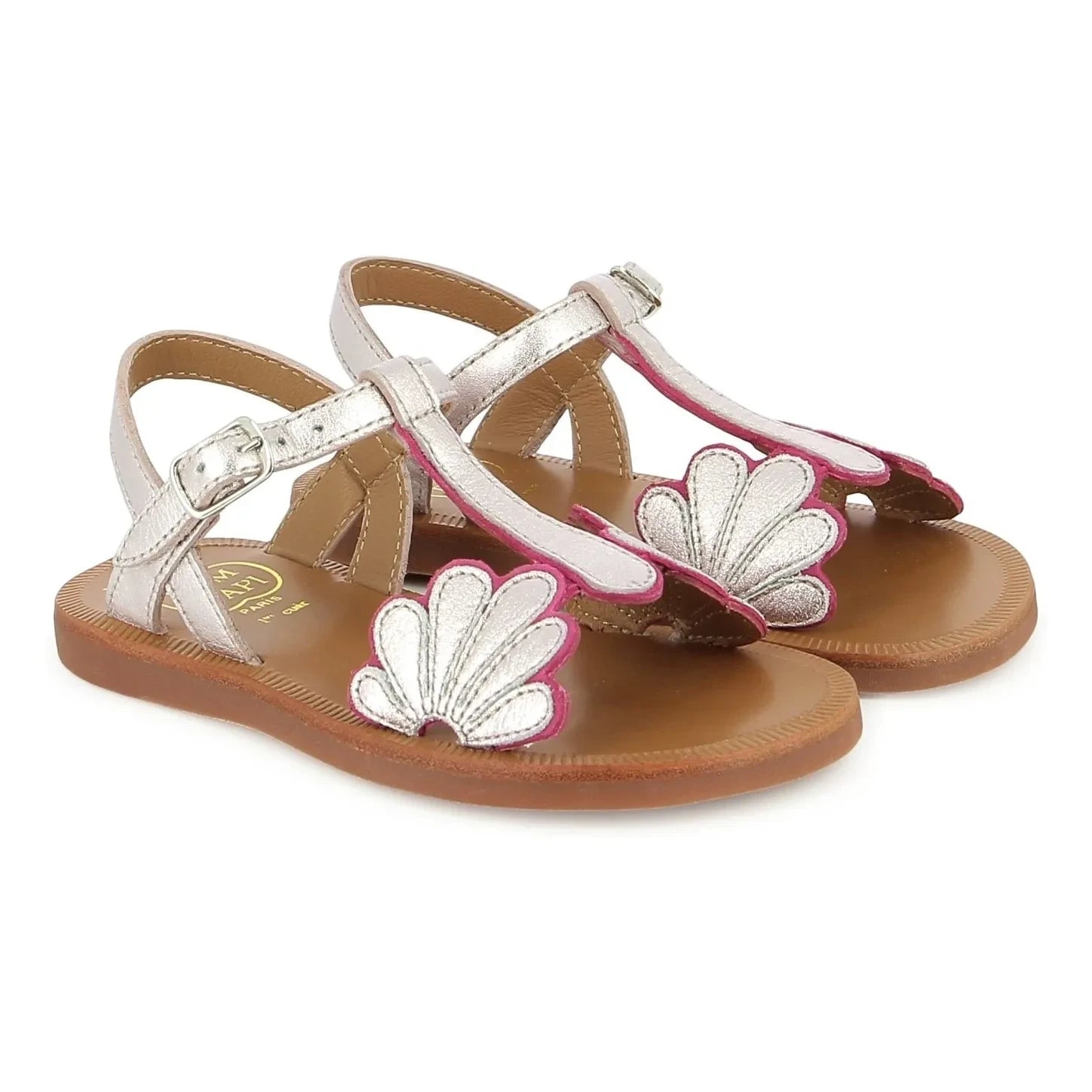 Pom d'Api - Sandalia Plagette Bloom | Rosa