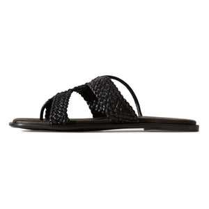 Hereu - Sandalias de piel Lina | Negro