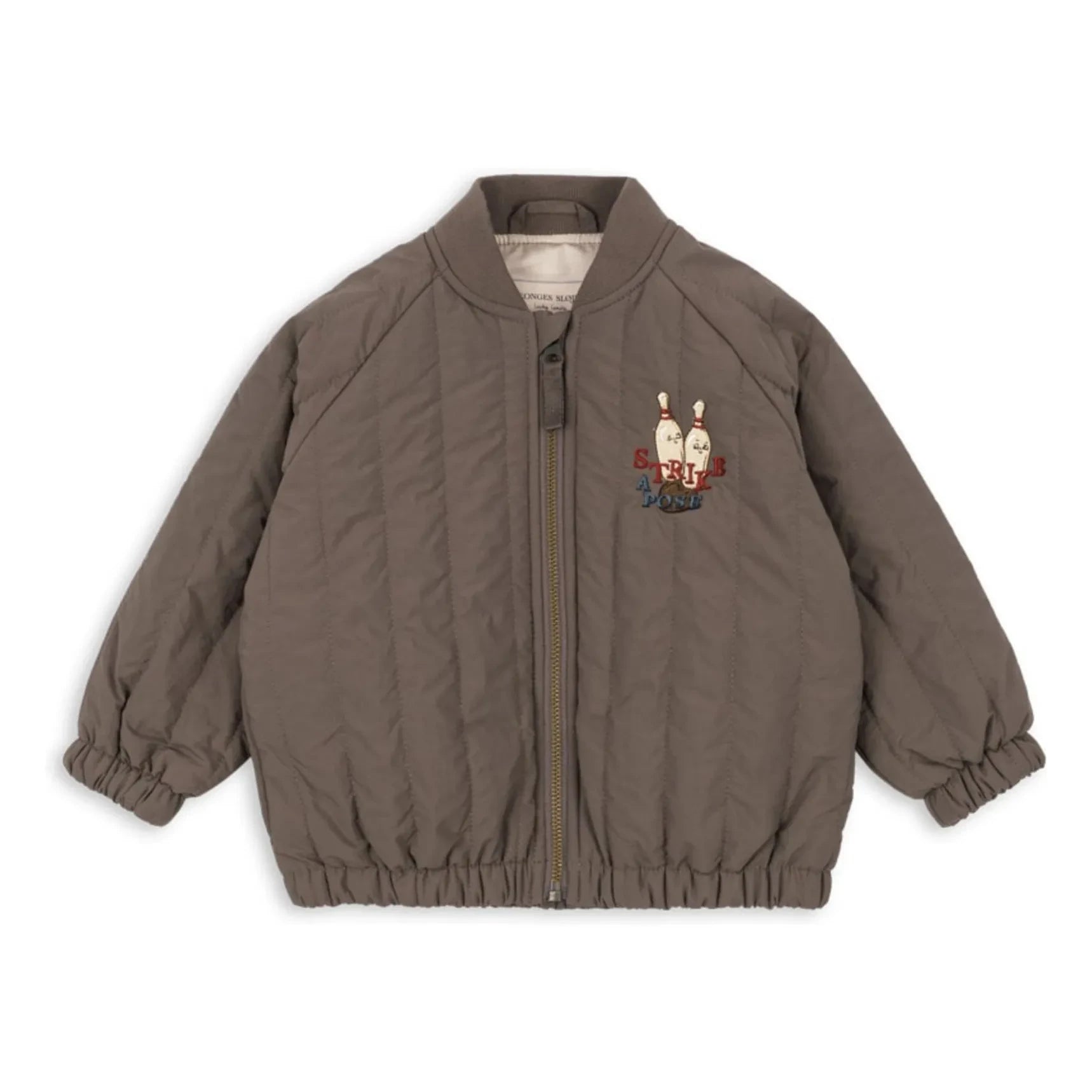Konges Sløjd - Chaqueta Bomber Juno Strike | Marrón