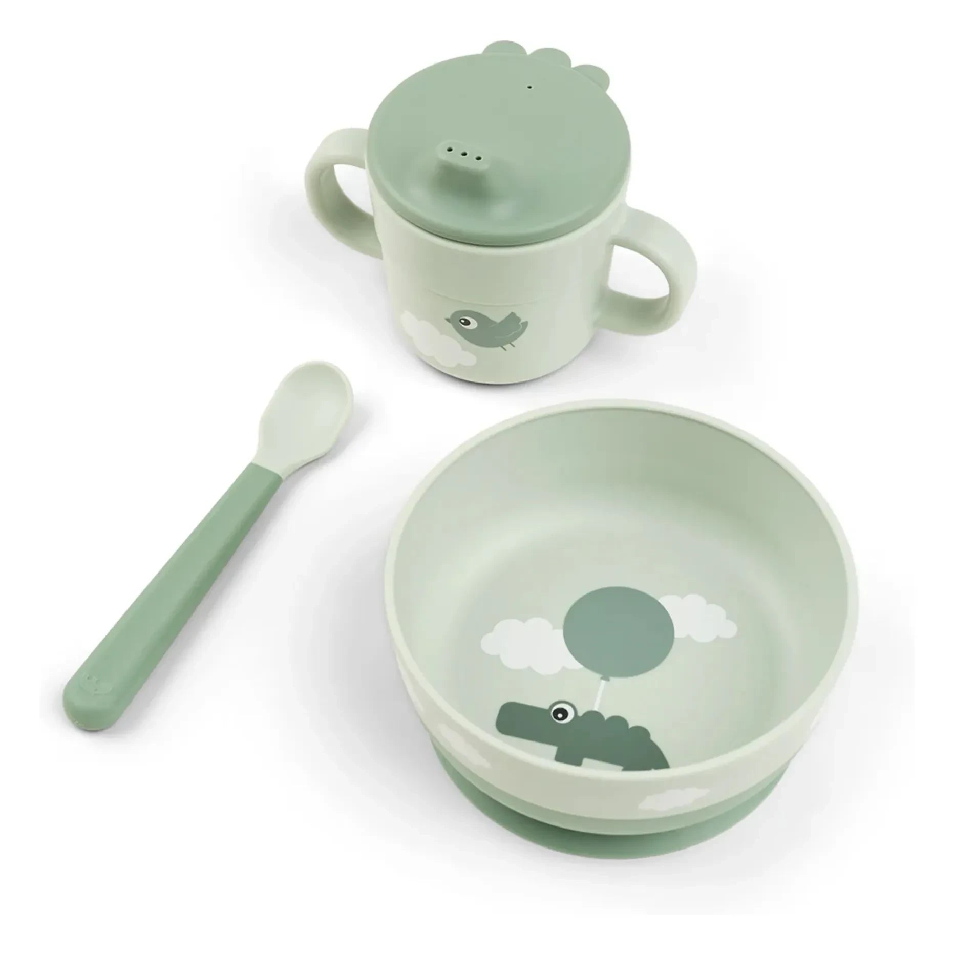 Done by deer - Set de comida Happy Clouds | Sage
