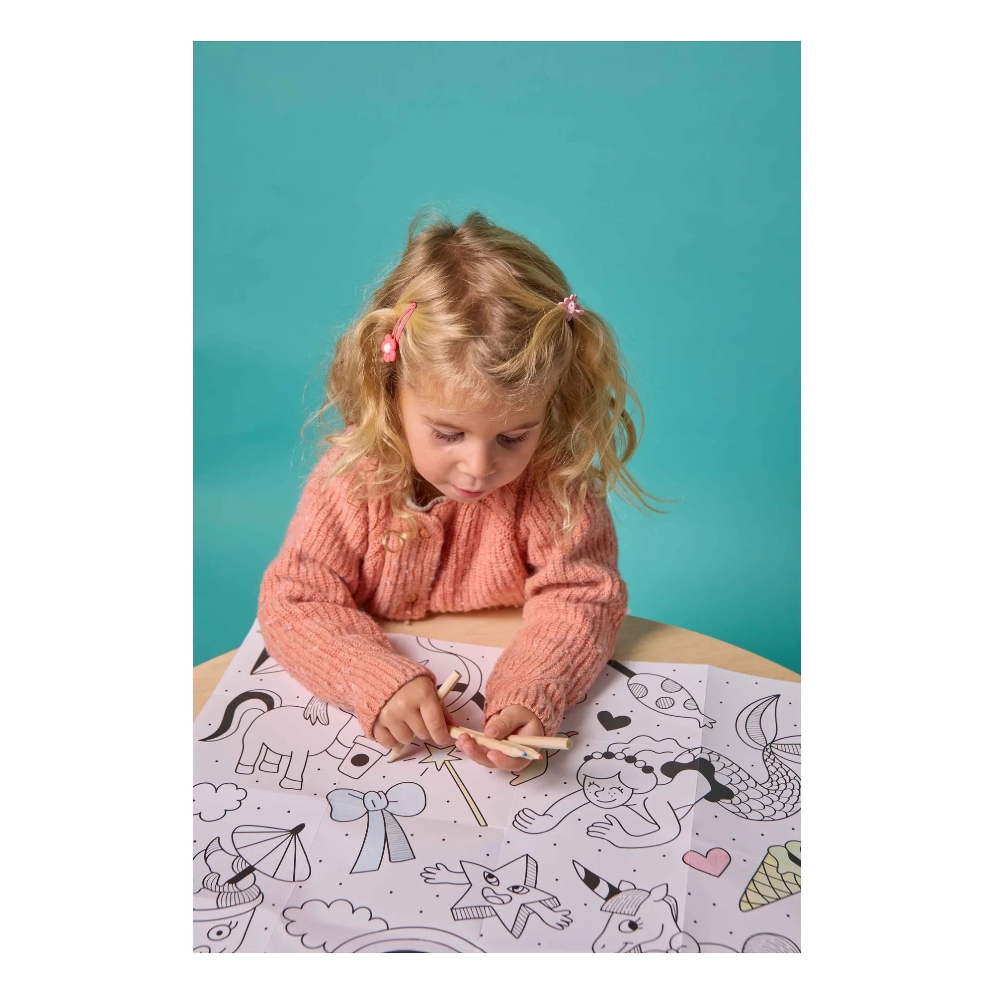 Omy - Lily mini set de colorear