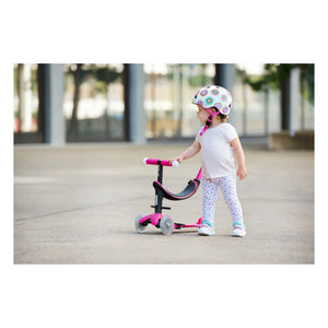 Patinete LED 3 en 1 Micro - Mini | Rojo Frambuesa