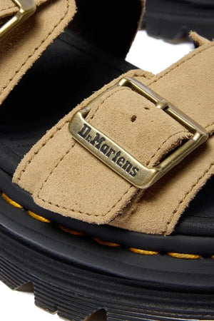 Dr. Martens Sandalias de Plataforma de Ante para Mujer ZebZag