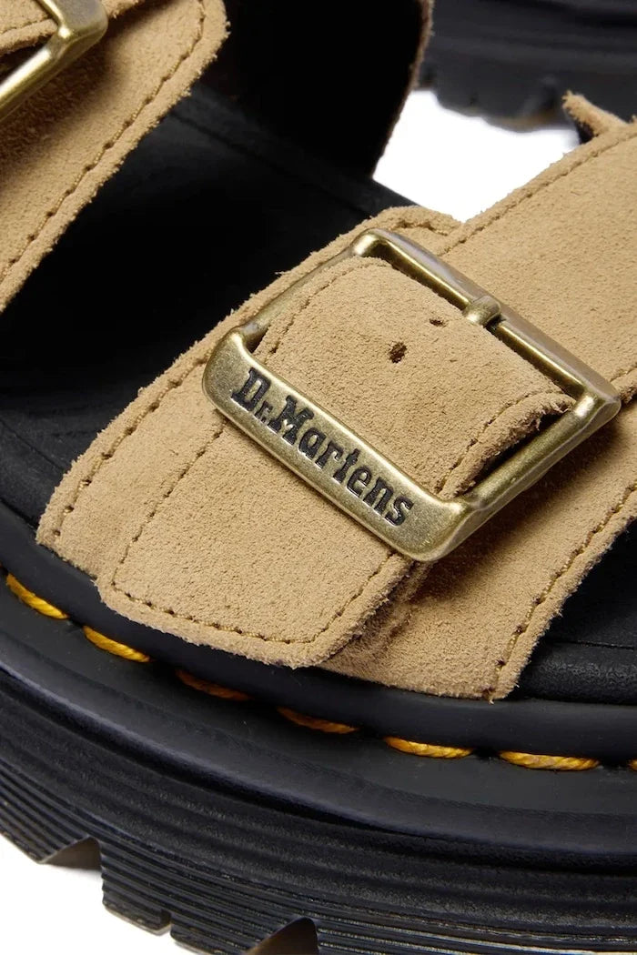 Dr. Martens Sandalias de Plataforma de Ante para Mujer ZebZag