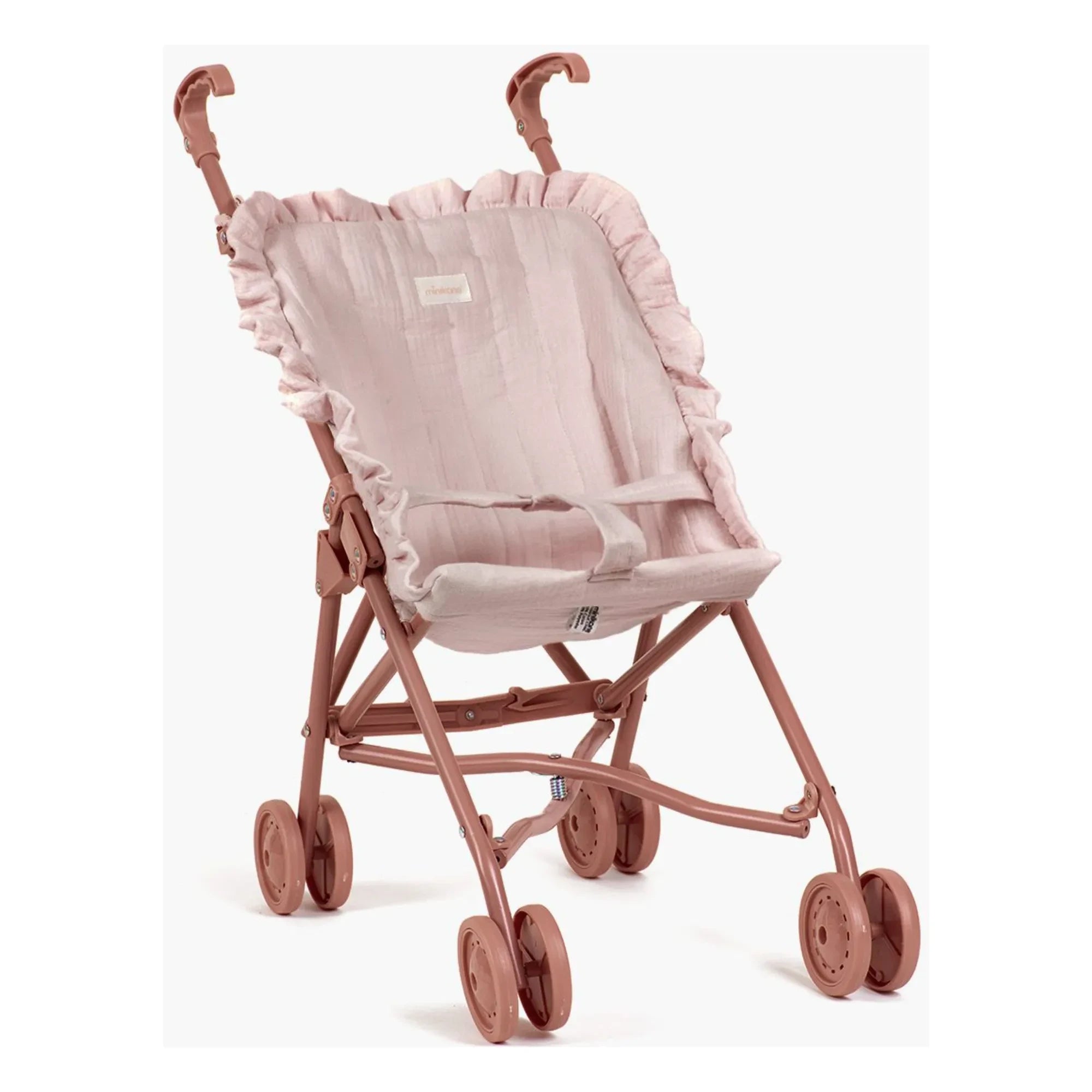Minikane - Carrito de muñecas de gasa de algodón