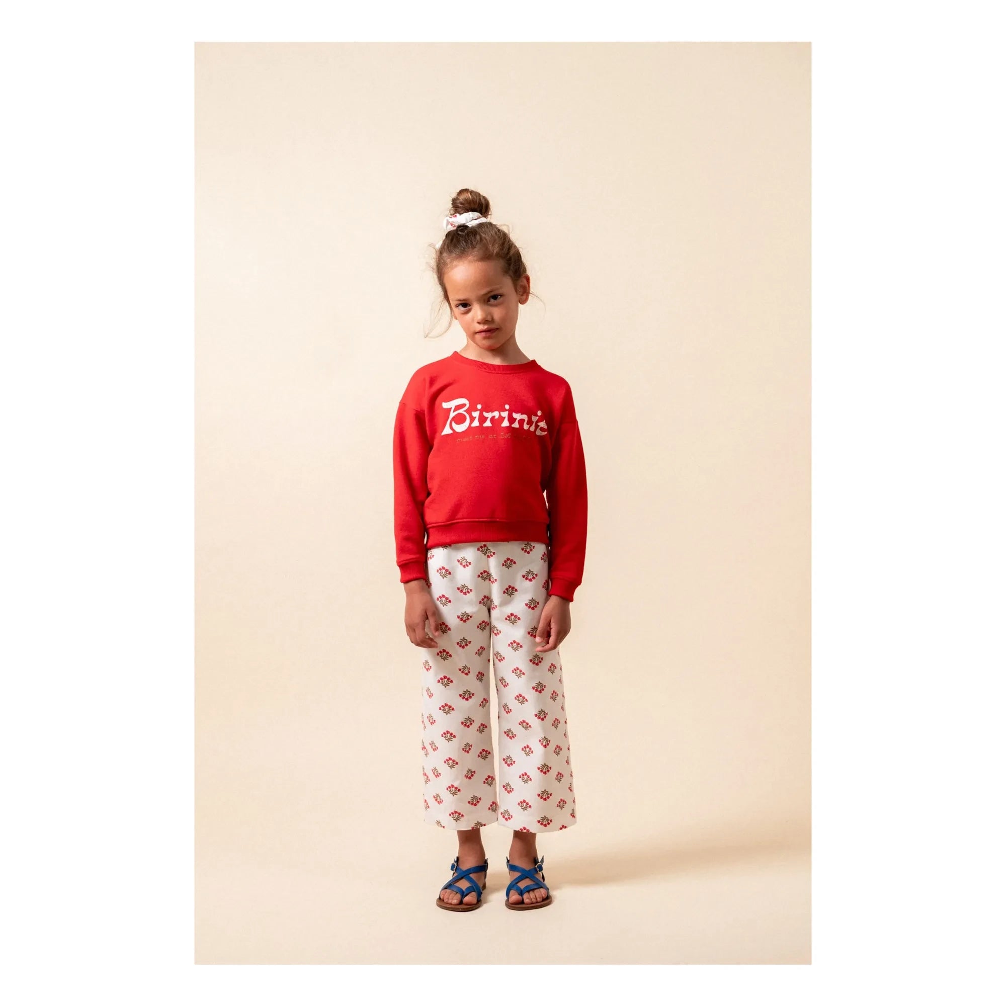 birinit - Sudadera de algodón orgánico Chili Birinit | Rojo