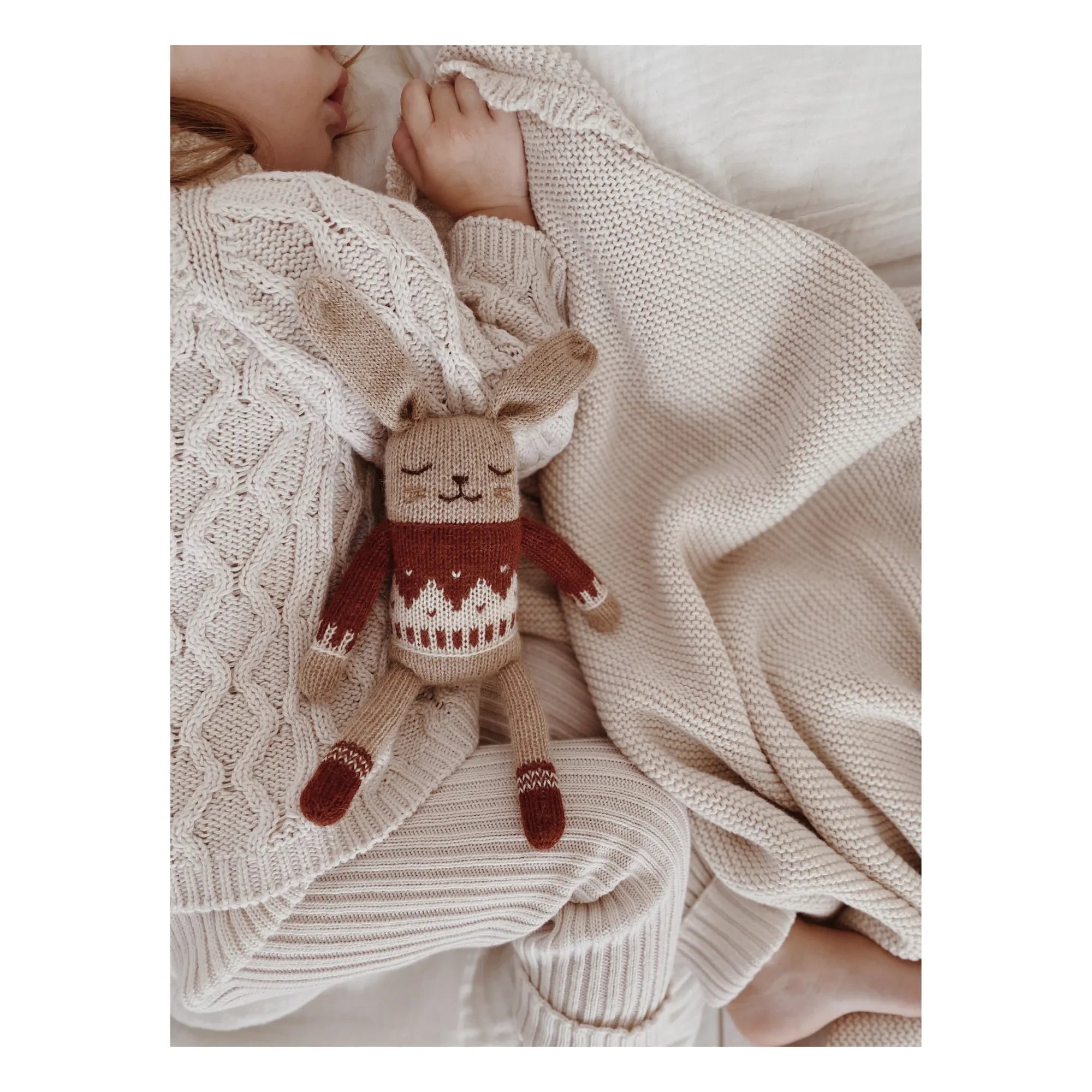 Main Sauvage - Peluche con jersey de conejo | Siena