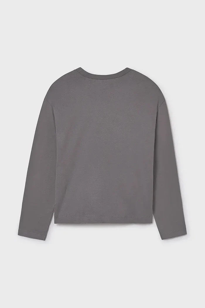 Blusa de algodón de manga larga Mayoral