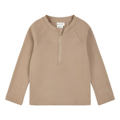Petit Lem - Camiseta con protección UV texturizada Fibras recicladas | Beige