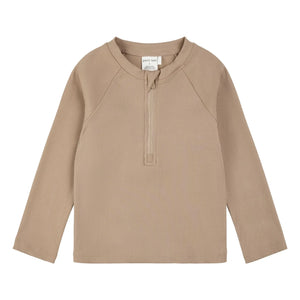 Petit Lem - Camiseta con protección UV texturizada Fibras recicladas | Beige