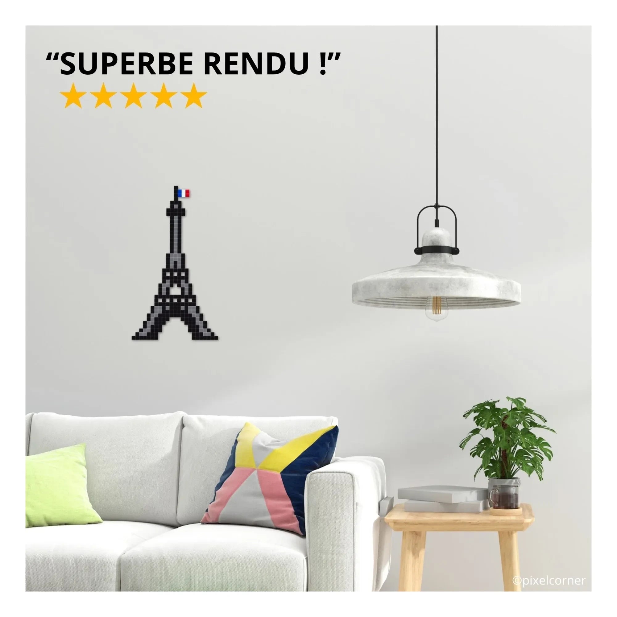 Pixel Corner - Pixel Art Kit - Demir Leydi | Gri