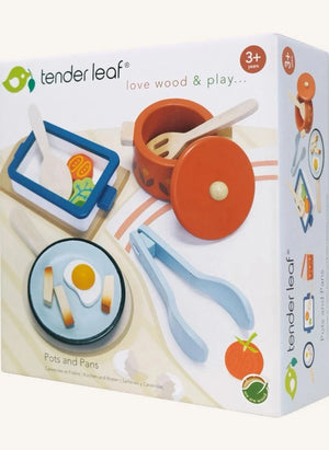 Tender Leaf Toys - Set de accesorios de cocina