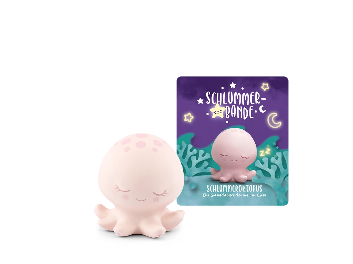 Tonies - Octopus Dormilón Alemán - Una Historia de Buenas Noches del Océano - Sleepy Friends