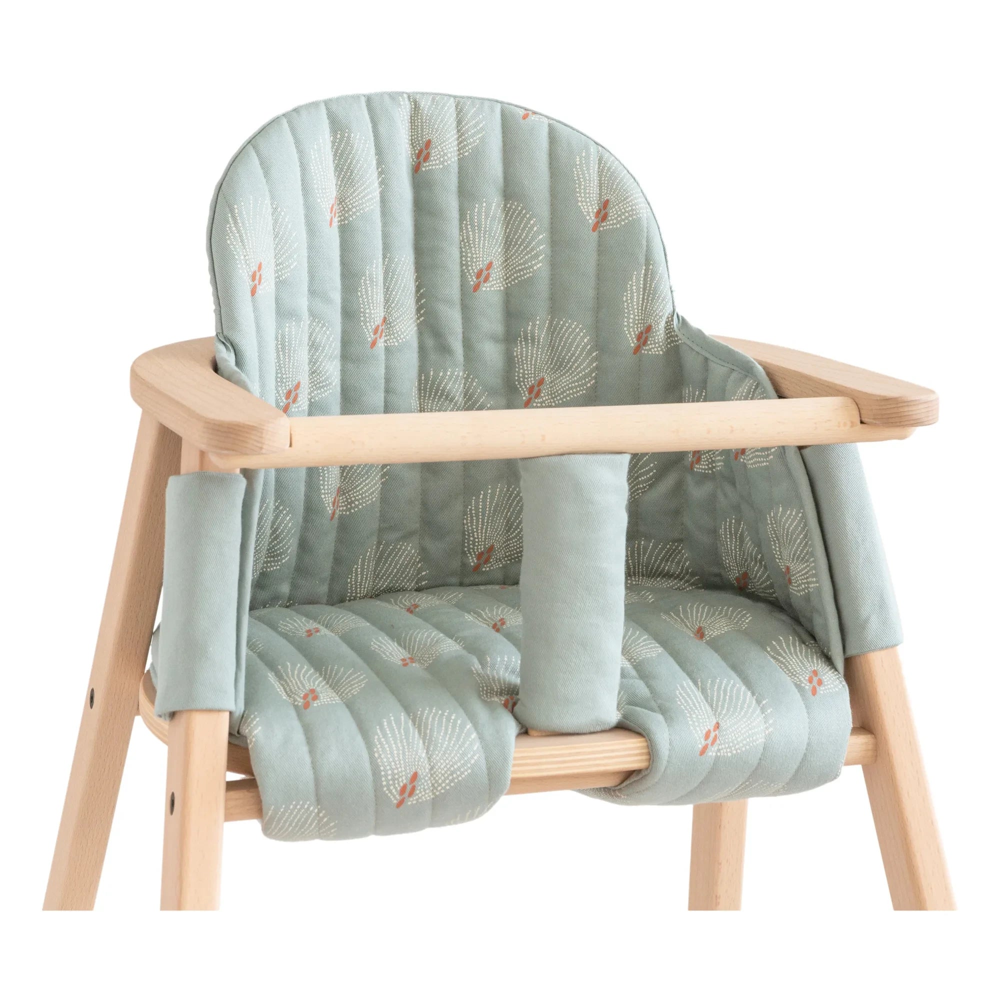 Funda de cojín para silla evolutiva Green Mama - Nobodinoz | Agua Verde