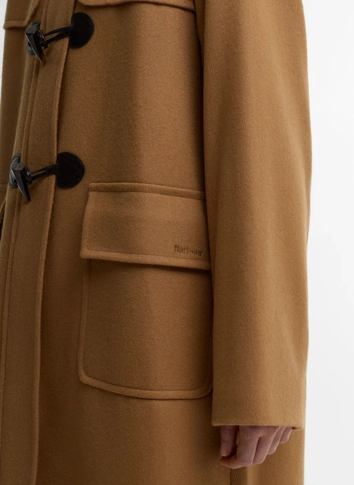 Barbour - Melody Chaqueta Duffle de Lana | Beige