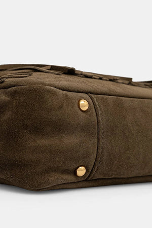 Bolso tote de ante Furla para mujer