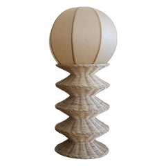 Honoré - Lámpara de Mesa Bilba Rattan | Natural