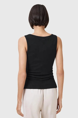 Top AllSaints de algodón y elastano para mujer KATARINA