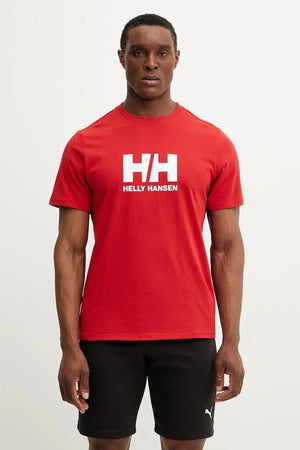 Camiseta de algodón Helly Hansen HH LOGO