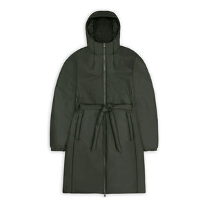 Rains - Parka larga con arcos Lohja | Caqui