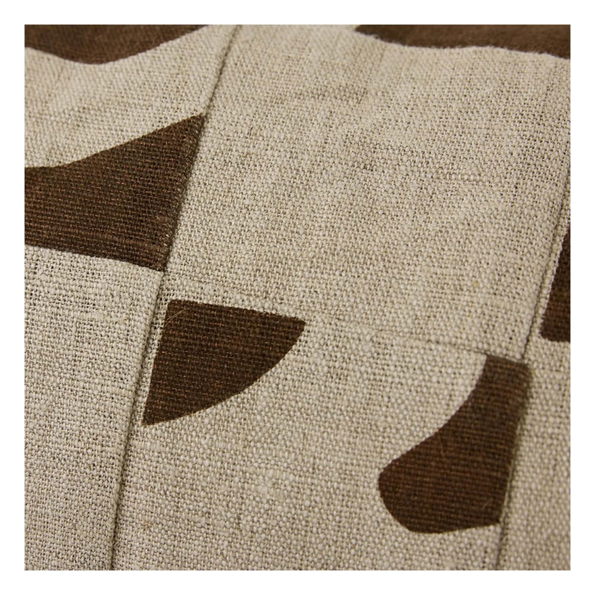 HKliving - Cojín con diseño Yama | Natural