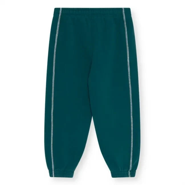 Pantalones deportivos flexibles con logo de The New Society - TNS | Verde